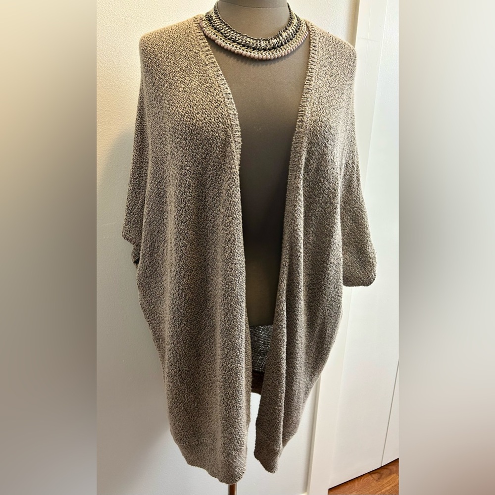 Community Drap Knit Cardigan Vest